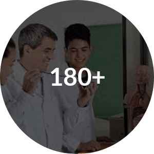 Foreign teachers and scientist – 180+ 