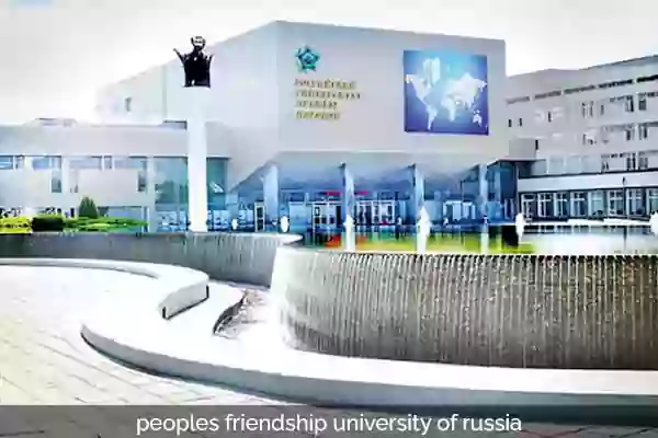 peoples friendship university of russia russia