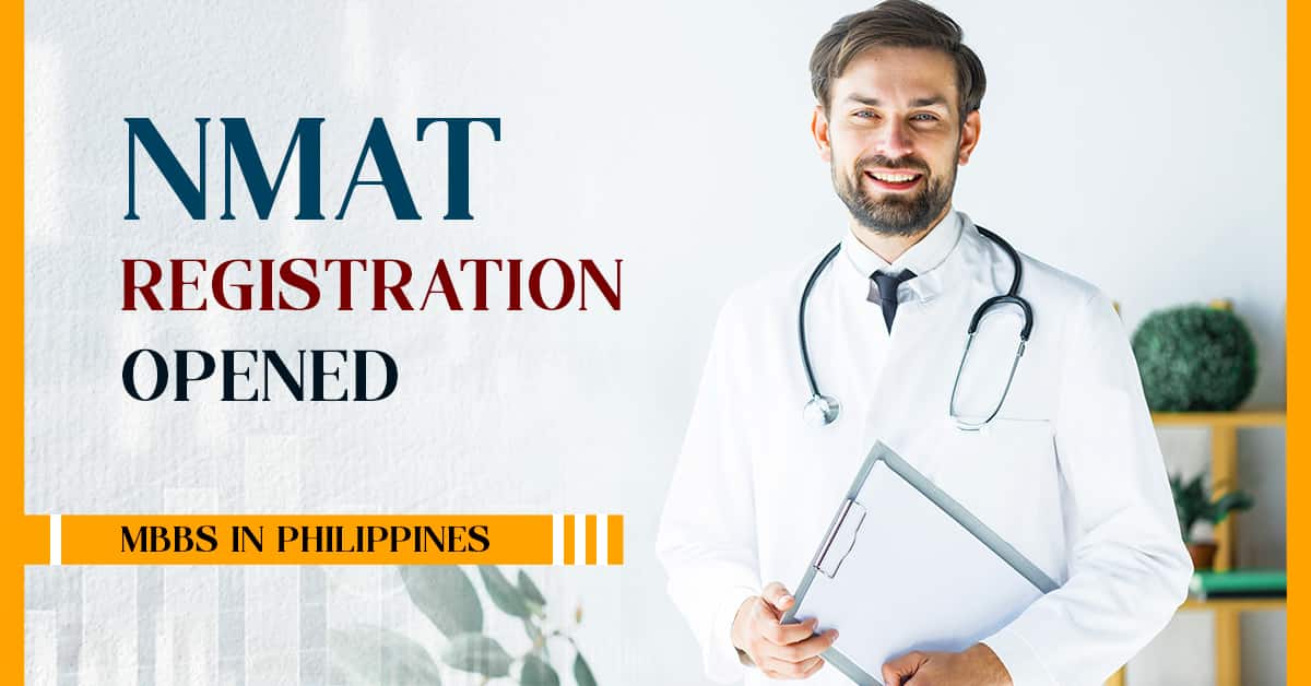 NMAT 2020 Registration Opened for MBBS in Philippines | MBBS Admission Abroad